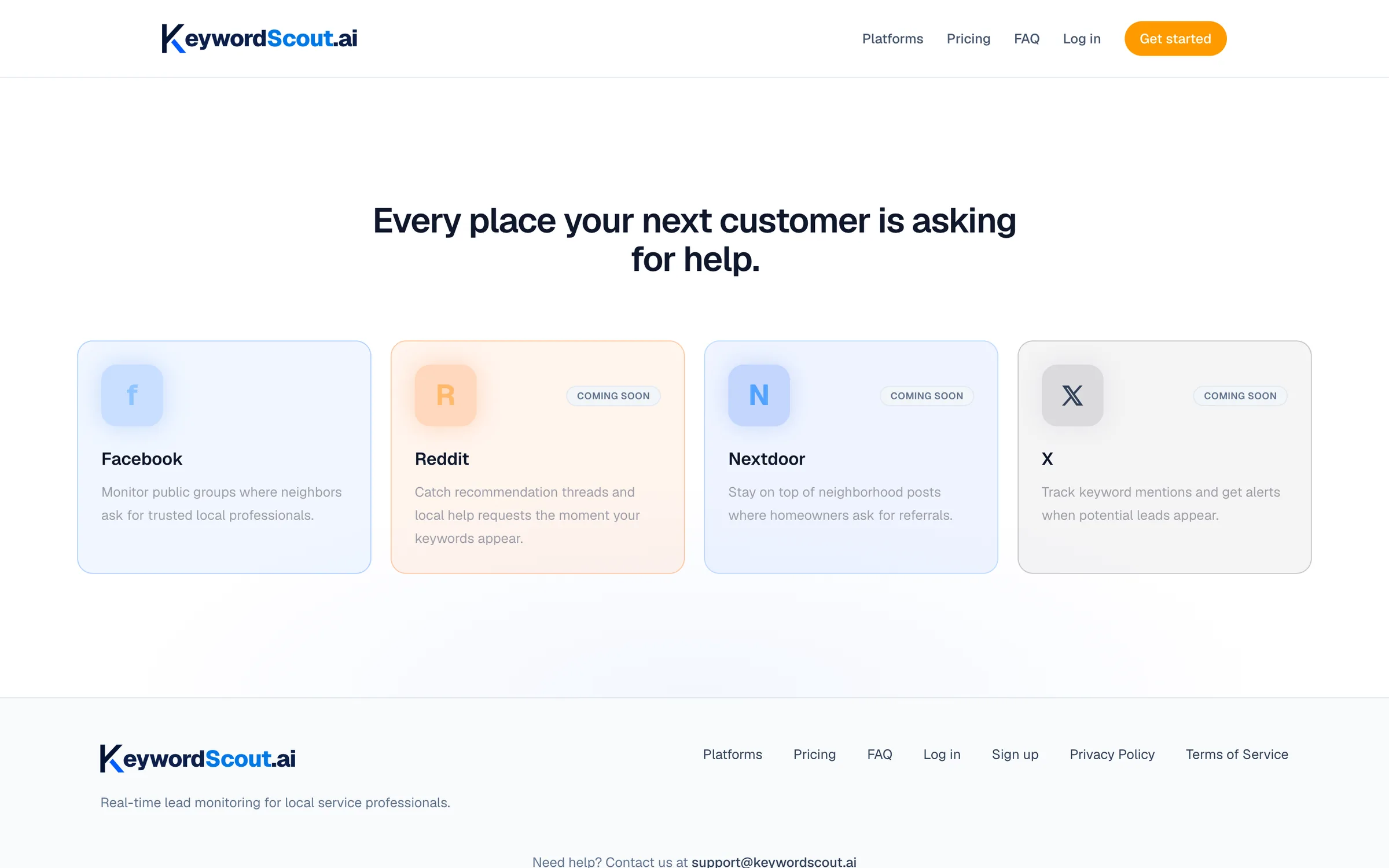 KeywordScout.ai application example